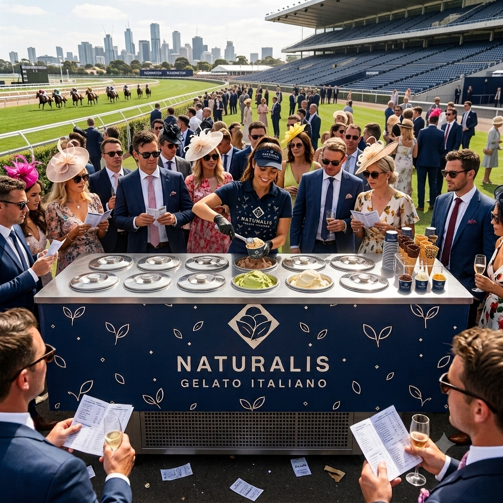 The Naturalis MAX gelato cart